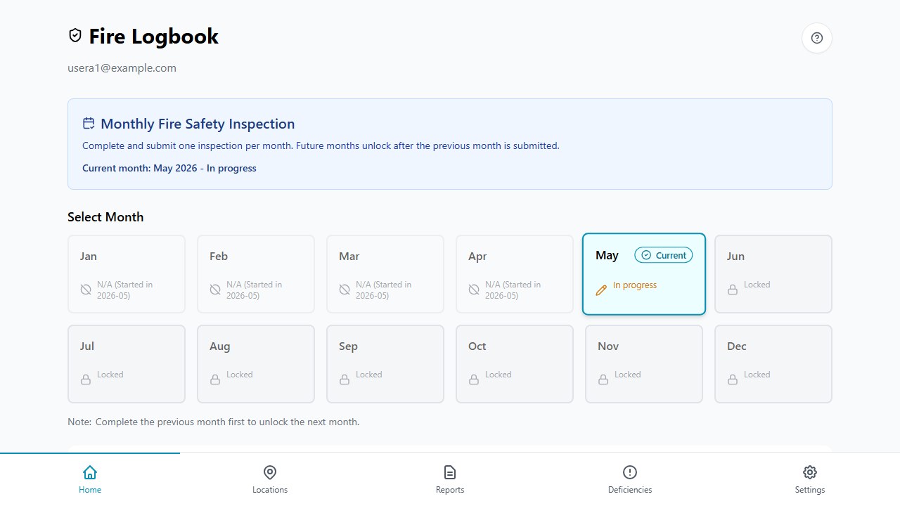Fire Logbook product demo video preview