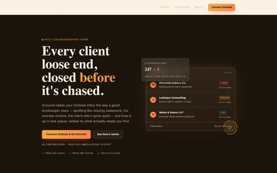 Accuvira AI workflow preview